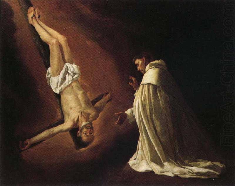 Appearance of Saint Peter to Saint Peter of Nolasco, Francisco de Zurbaran